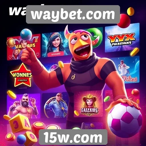 Variedade de jogos disponíveis no waybet.com